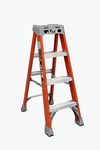 LITE 4' Fiberglass Step Ladder (w/Megastep), 300-Pound Capacity, Type IA, LP-3011-04