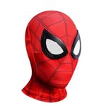 WANNA PARTY 3D Spider Mask, Spider- man Masks Superhero Cosplay Costumes, Superhero Costume Mask for Adult Kids, Role Play Superhero Masks for Halloween Masks and Costumes