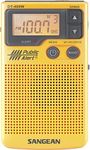 Sangean DT-400W AM/FM Digital Weather Alert Pocket Radio