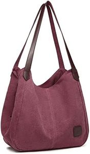 KONO Borsa a tracolla da donna Borsa a tracolla casual per viaggi universitari e lavoro borsa shopper donna