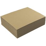 Mat Board Center, 11" x 14", 25 Pack, Corrugated Cardboard Sheets Shipping Cushioning Pads 1/8" Thick, Great for Packing, Mailing, Inserts or Crafts