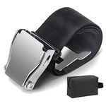 Airplane Seat Belt Extender for Air Canada 7-43" Airline Seatbelt Extender Adjuster with Storage Bag Fits for All of Airlines Except Southwest