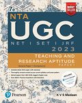 NTA UGC NET /SET/JRF Paper 1, Teaching and Research Aptitude – 2023, Includes latest 2022 paper and 2600+ Practice Questions with Solutions | Includes NEP - 2020| 7th Edition - By Pearson