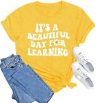 MAIHUN Women Teacher Life Shirt Tea