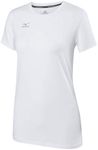 Mizuno 440647.0000.02.XXS Women's Volleyball 2.0 Attack Tee Shirt White