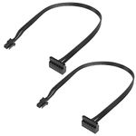 YACSEJAO Mini 4 Pin to SATA Power Cable ATX Mini 4-Pin to 15 Pin SATA Power Adapter for Motherboard Hard Drive HDD Blu-ray CD Drives (40cm, 2Pack)