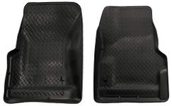 Husky Liners 31731 Classic Style Custom Fit Molded Front Floor Liner for Select Jeep Wrangler TJ Models (Black)