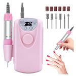Portable Rechargeable Nail Drill Machine Manicure Machine Electric Nail File Nail Art Tools Set for Nail Drill (havy drill)