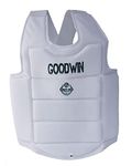 GOOD WIN Kai Approved Karate Chest and Rib Guard Cloth Covered (Medium)