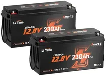 LiTime 2-Pack 12V 230Ah Bluetooth L