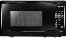 Danby DBMW0920BBB 900 Watts 0.9 Cu.Ft. Countertop Microwave|10 Power Levels, 6 Cooking Programs|Auto Defrost and Child Lock, 10.6" Glass Turntable