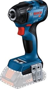 Bosch Professional 18V System cordless impact driver GDR 18V-210 C (tightening torque: 210 Nm, breakaway torque 370 Nm, excluding rechargeable batteries and charger, in carton)