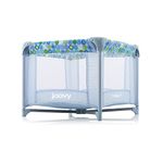 Joovy 1003 Toy Room2 Playard, Blue Dot, 20 x 20 x 14.8