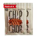 Chip Chops Dog Treat Chicken Sausage, (Pack of 4) - 240g