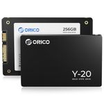 ORICO NAND SSD Solid State Drive- 2.5 Inch - SATA III - 6Gbps-Read Speed up to 500MB/s, 256GB Internal Solid State Drive for Desktop Laptop - Y20(256GB)