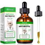 Antibiotics for Cats, Cat Antibiotics 60ml, Cat Immune Support, Cat Antibiotics for Infections, Cat Itch Relief, Cat Multivitamin, Supports Cat Allergy Relief, Roast Chicken Flavor