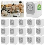 20 Pack Vacuum Dust Bags Compatible with iRobot Roomba Bags i7, i7+, i8, i8+, i3, i3+, i4, i4+,i6,i6+,j7,j7+,s9,s9+,Replacement iRobot Vacuum Cleaner Bags Automatic Dirt Disposal Bags