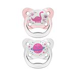 Dr. Brown's Glow in The Dark Pacifier (Pack of 1, Pink)