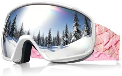 Innerking Ski Goggles, Anti-Fog Snowboard Goggles for Men & Women-Vlt10%