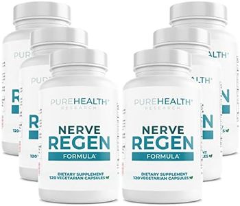 Nerve Regen Formula for Nerve Pain Relief - Nerve Renew for Neuropathy Pain Relief with Alpha Lipoic Acid, Vitamin B1 B6 B12 & Passion Flower Extract - Nerve Regeneration Ala Supplement 180-Day Supply