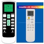 XINJISHIMIN Replacement for Fujitsu Air Conditioner Remote Control AR-RPB1U 9334141007 K9334141007 ASUH07LPAS ASUH09LPAS ASUH12LPAS ASUH15LPAS (with Backlight)