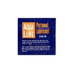 Aqua Lube I Personal Water Based Lubricant I Silky & Smooth I For Men and Women I Bag of 144 Count I 0.1 Fl Oz / 3 ml each