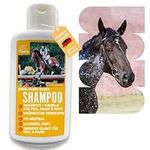 EMMA® Horse shampoo horse care + coat care, shampoo for horses with camomile and valuable proteins, care for coat, mane and tail, for silky shine, mild, pH-neutral, I EMMA I 500 ml