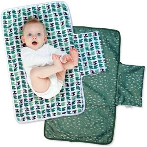 Mama Koala Waterproof Changing Pad Liner, Washable Wipeable Reusable Leak Proof Diaper Travel Mat, 2-Pack Diaper Changing Pad Covers for Baby Girls & Boys 27.5 * 15.7 Inches