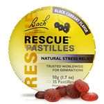 Bach Rescue Remedy Pastilles, Black Currant, 1.7 oz