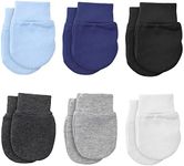 Yolev 6 Pairs Newborn Baby Mittens 