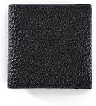 STERCULIA Condom Case for Men Gift PU Leather Square Mini Purse (Black)