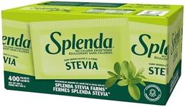 SPLENDA Stevia No Calorie Sweetener, Sugar Substitute Packets, 400 Count (Pack of 1)