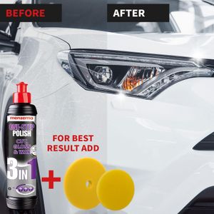 Menzerna One-Step Polish 3in1 – Medium Cut, High Gloss Car Compound, 250ml
