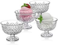 Godinger Ice Cream Dessert All Purpose Serving Bowls - Dublin, Set of 4