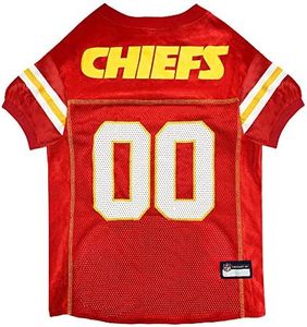 NFL Kansas City Chiefs Dog Jersey, Size: XX-Large. Best Football Jersey Costume for Dogs & Cats. Licensed Jersey Shirt.