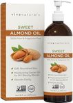 Viva Naturals Sweet Almond Oil, 16