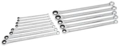 KD Tools (KDT85999) 13 Piece GearBox SAE Double Box Ratcheting Master Wrench Set