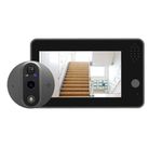 Digital Door Viewer, Video Doorbell, 4.3inch HD Screen, Smart Peephole Visual Doorbell, Visual Door Viewer for Home Apartment Security