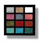 EUROPE GIRL Mercury Eyeshadow Palette|12 Color Pressed Glitter Highly Pigmented Eye Makeup Palette,Shimmer Eyeshadow Pallet Long Lasting Blendable Natural Colors Make Up Eye Shadow Cosmetics Gift Kit