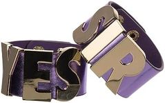 DC Comics Harley Quinn Yes Sir Cosplay Cuffs Purple - Set of 2