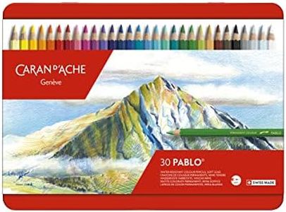 Caran d'Ache 0666-330 Pablo Set of 30 Colors