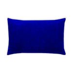 Mattress Protector Dust Mite and Bed Bug Resistant Pillow Cover, Zippered Pillowcase for Waterproof Protection - Standard Size 18 X 28 Inch - Royal Blue - Set of 1