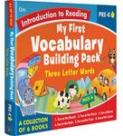 My First Vocabulary Building pack, PreK- 3 Letter Words ( a collection of 6 books) (All set to Read)