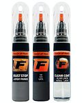 FIRANTO Car Paint Touch-Up Kit compatible with Audi LX7L Manhattangrau - 3-in-1 Car Paint Scratch Repair Set includes 15ml Touch Up Paint Pen w/Brush, Primer, Lacquer