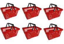 Bigapple 28L shopping Basket (Pack of 6)