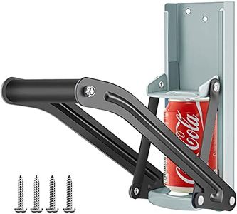 Ledeak Trituradora de Latas, Prensa de Latas Montada en Pared, Aplastador de Latas de Cervezas con Abridor de Botellas Herramienta para Reciclar Latas de Aluminio (16 Onzas de Hasta 500 ml)