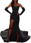 Sequin Mermaid Evening Dresses with