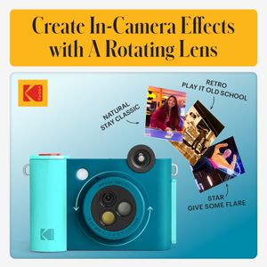 KODAK Smile+ Instant Print Camera – Blue