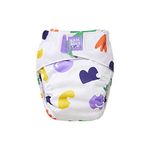 Bambino Mio, Revolutionary Reusable Nappy - Sustainable, Washable, Chemical-Free Eco Nappy from Newborn to Toddler (Pop)