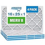 Aerostar 16x25x1 MERV 8 Pleated Air